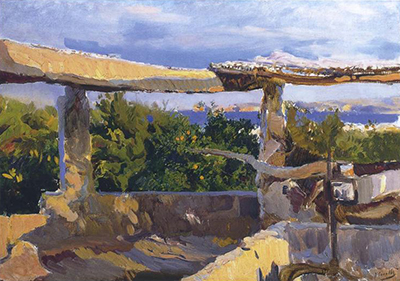 The Waterwheel, Javea Joaquin Sorolla